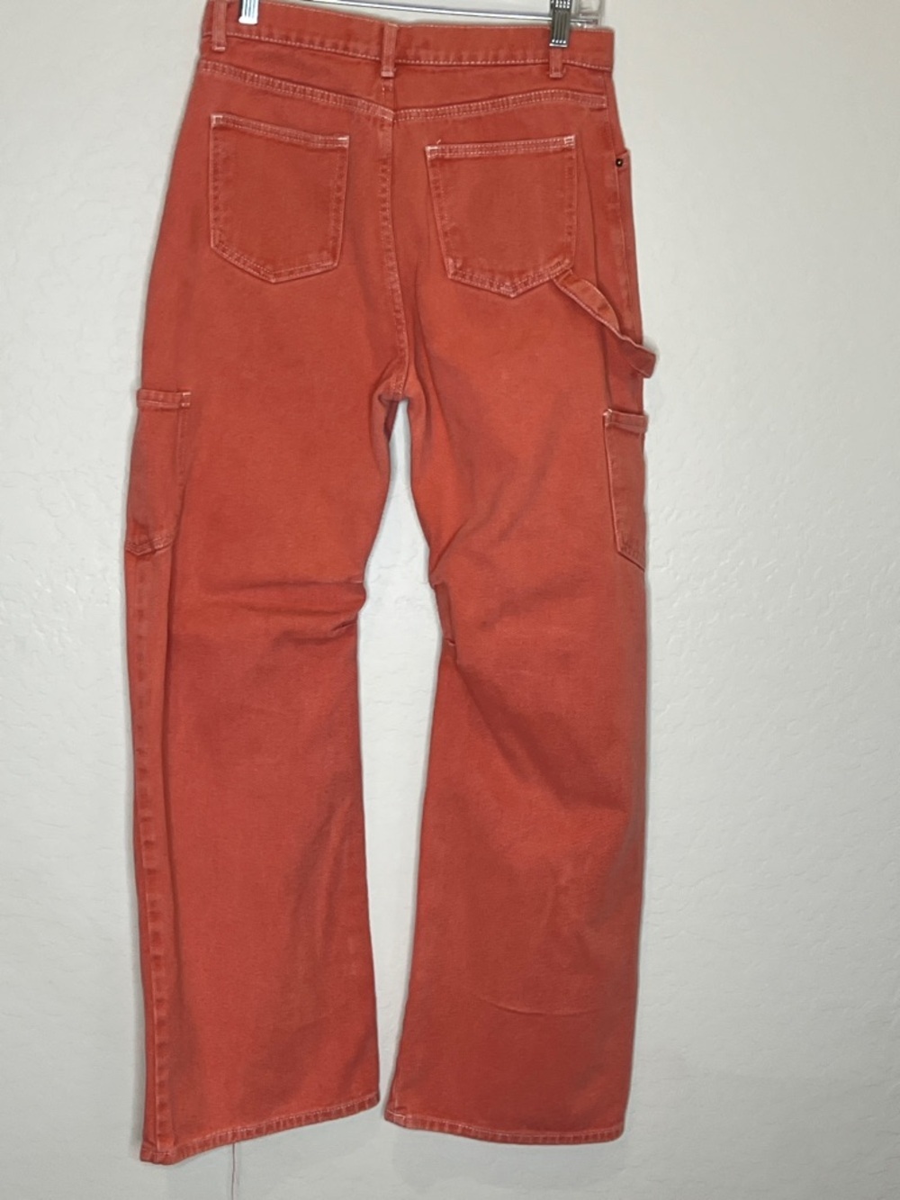 Lioness Light Orange/Peach oversized cargo pants size Small - Picture 10 of 12